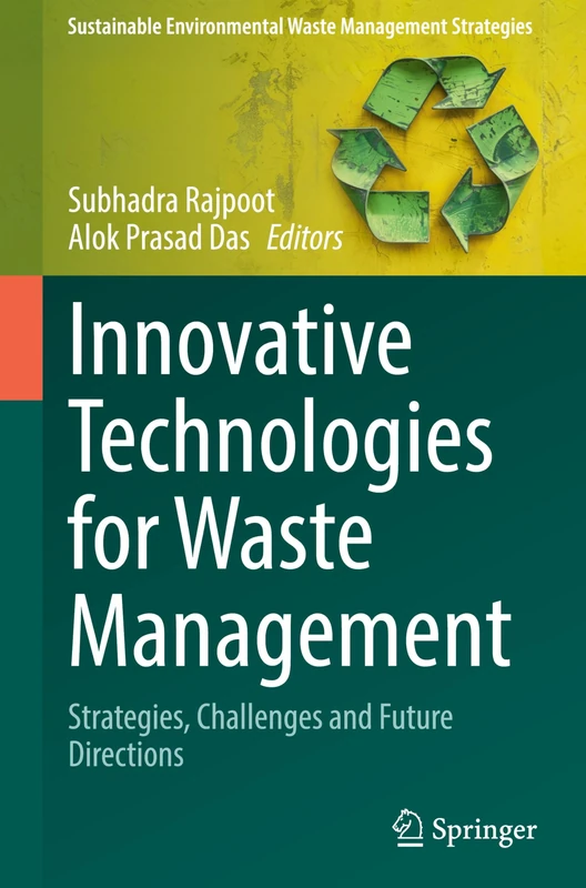 Springer Innovative Technologies for Waste Management Book