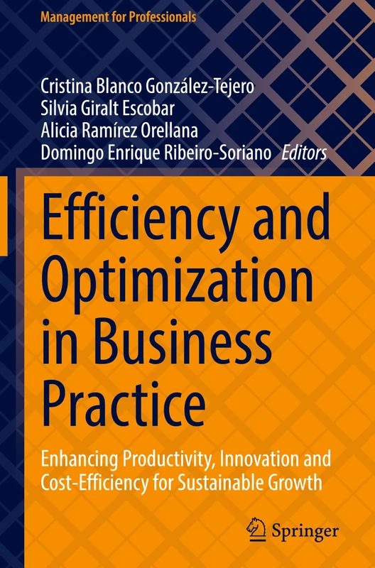 Efficiency and Optimization in Business Practice: Enhancing Productivity, Innovation and Cost-Efficiency for Sustainable Growth (Management for Professionals)