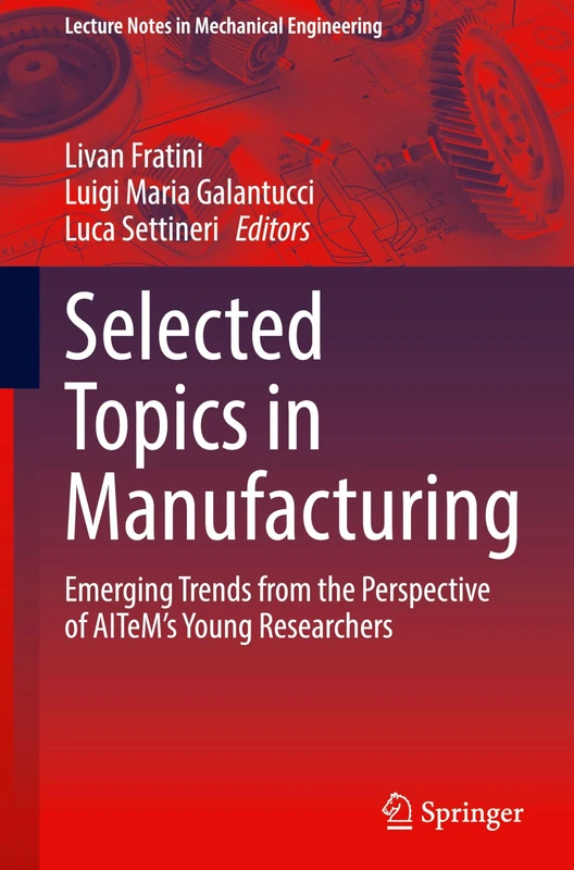 Springer - Selected Topics in Manufacturing Book