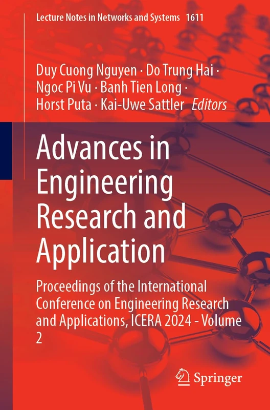 Springer Advances in Engineering Research and Application ICERA 2024 - Image 1