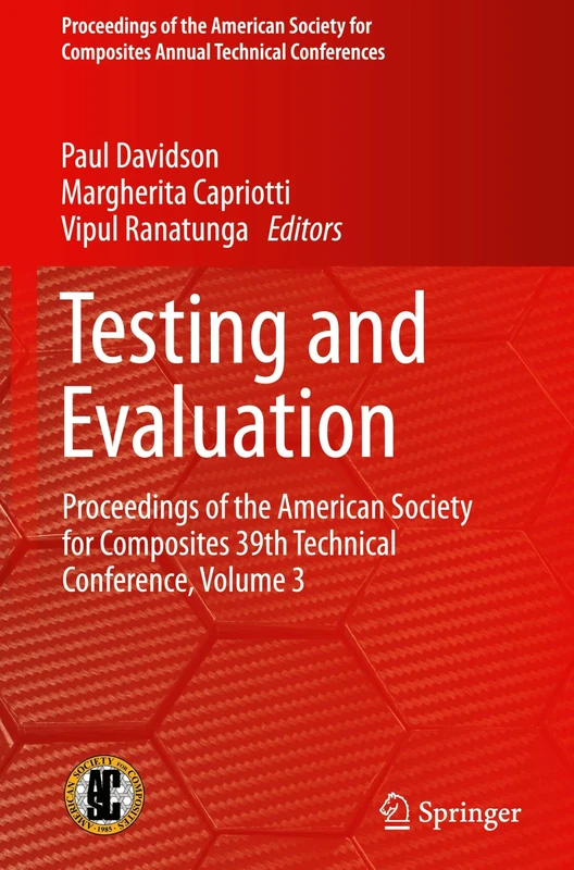 Testing and Evaluation: Proceedings of the American Society for Composites 39th Technical Conference, Volume 3 - Image 1