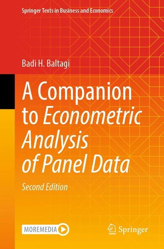 A Companion to Econometric Analysis of Panel Data (Springer Texts in Business and Economics)
