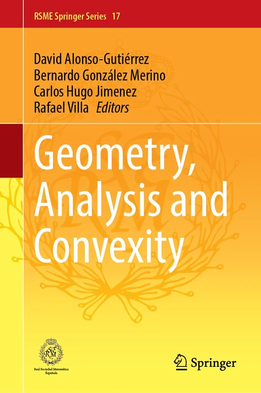 Geometry, Analysis and Convexity (RSME Springer Series, 17)