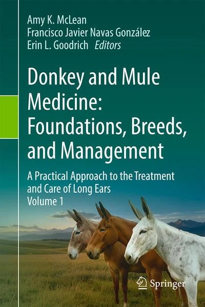 Springer Donkey and Mule Medicine - Volume I Book - Image 1