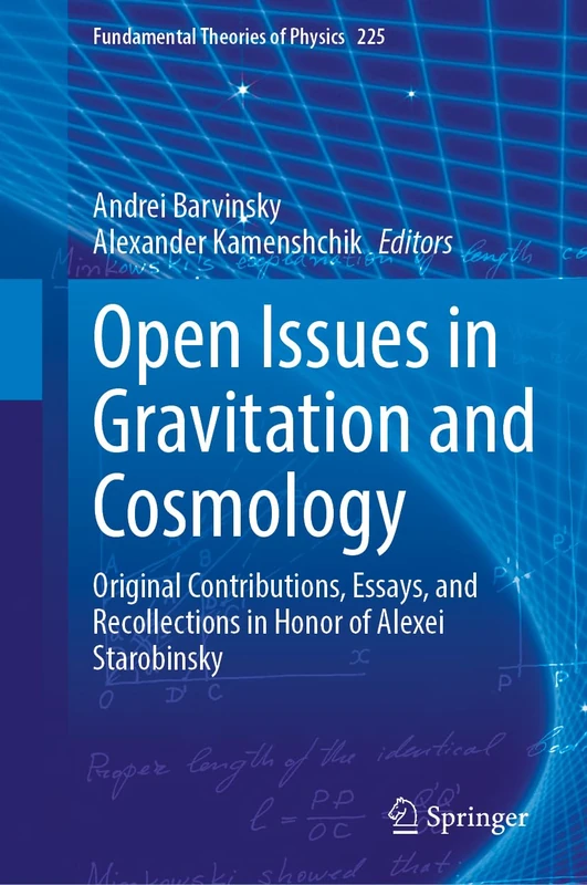 Springer - Open Issues in Gravitation and Cosmology Book
