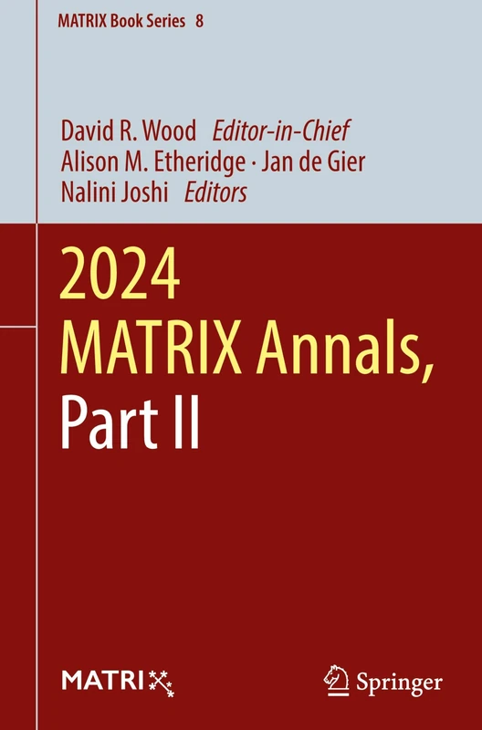 2024 MATRIX Annals, Part II (MATRIX Book Series, 8) - Image 1