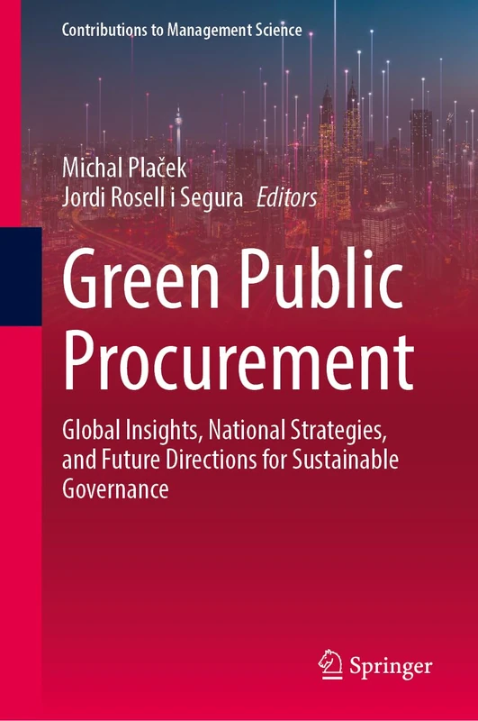 Springer Green Public Procurement - Sustainable Governance Book
