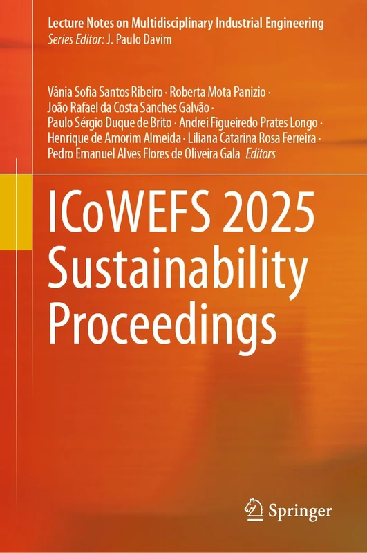 ICoWEFS 2025 Sustainability Proceedings (Lecture Notes on Multidisciplinary Industrial Engineering)