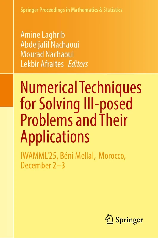 Numerical Techniques for Solving Ill-posed Problems and Their Applications: IWAMML'25, Béni Mellal, Morocco, December 2–3 (Springer Proceedings in Mathematics & Statistics, 549)