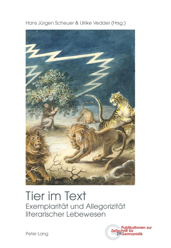 Tier im Text: Exemplaritaet und Allegorizitaet literarischer Lebewesen: 29 (Publikationen Zur Zeitschrift Für Germanistik) - Image 1