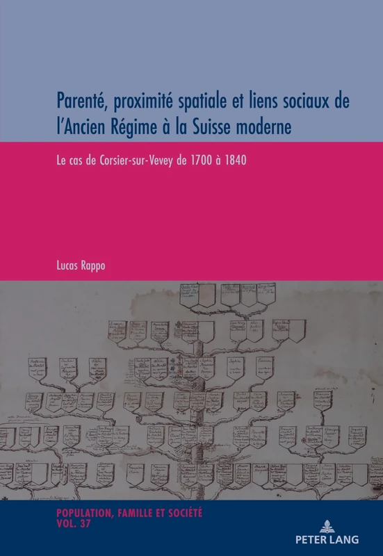 Parenté, proximité spatiale et liens sociaux de l'Ancien Régime à la Suisse Moderne: Le cas de Corsier-sur-Vevey de 1700 à 1840: 37 (Population, Famille Et Société / Population, Family, and Soc) - Image 1