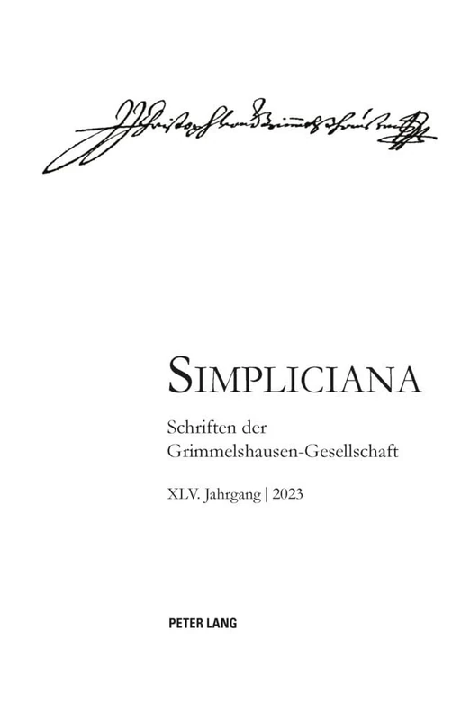 Simpliciana XLV (2023) - Image 1