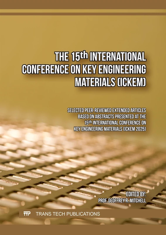 The 15th International Conference on Key Engineering Materials