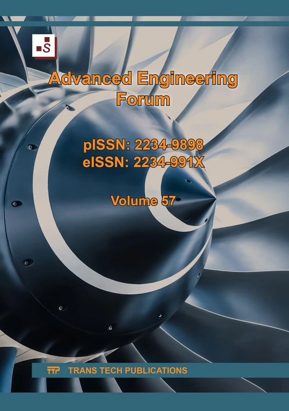 Advanced Engineering Forum Vol. 57 - Image 1