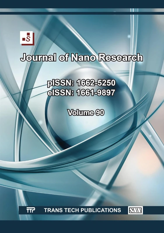 Journal of Nano Research Vol. 90 - Trans Tech Publications