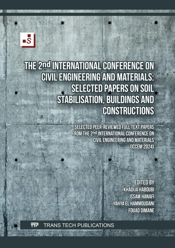 The 2nd International Conference on Civil Engineering and Materials: Selected Papers on Soil Stabilisation, Buildings and Constructions