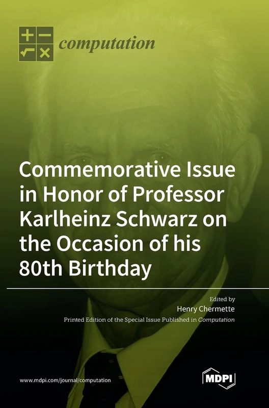 Commemorative Issue in Honor of Professor Karlheinz Schwarz on the Occasion of his 80th Birthday - Image 1