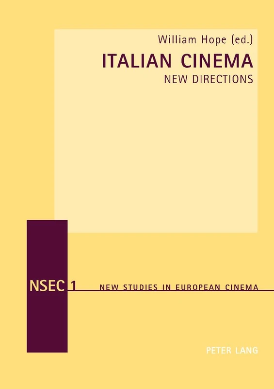 Italian Cinema: New Directions (1): v. 1