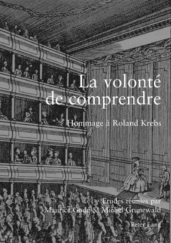 La Volonté de Comprendre: Hommage À Roland Krebs: 33 (Convergences) - Image 1