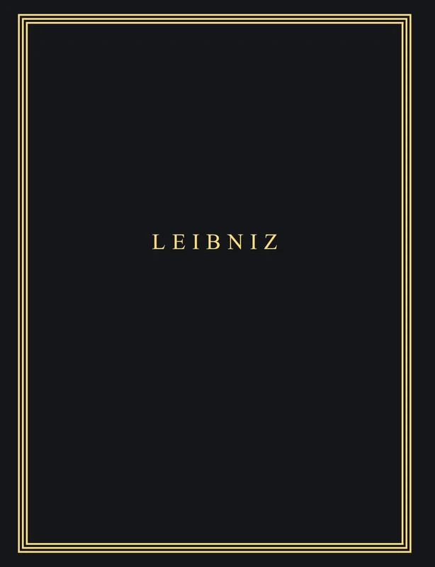 Philosophische Schriften, 1: 1663-1672 (6) (Saemtliche Schriften Und Briefe)