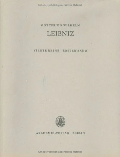 Politische Schriften, 1: 1667-1676 (4) (Saemtliche Schriften Und Briefe)