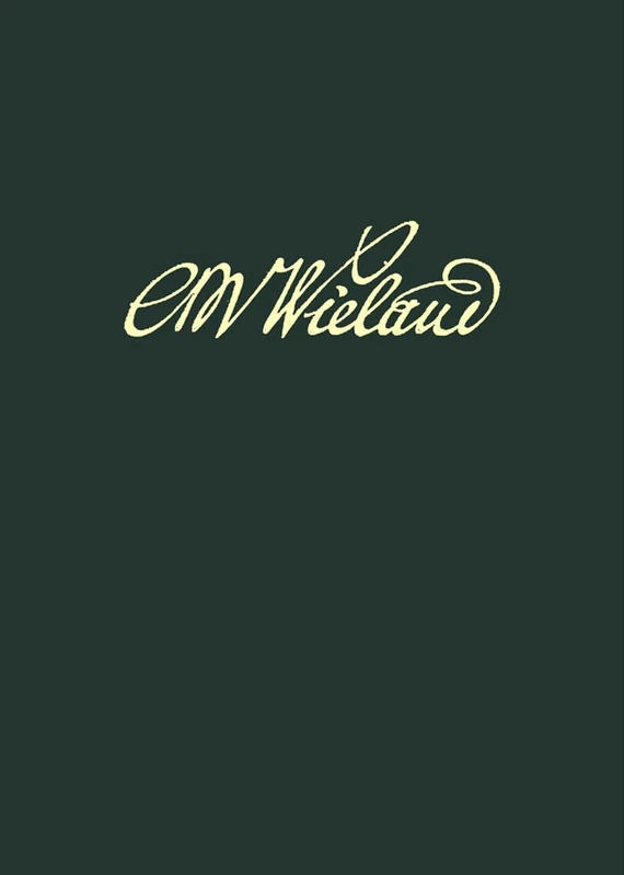 Wielands Briefwechsel V 6.1-3 - Uberlieferung, Varianten, Erlauterungen: 1-5