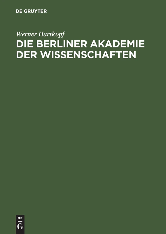 Der Berliner Akademie Der Wissenschaften: Ihre Mitglieder Und Preistraeger 1700-1990: 2 (Anwender-PROBLEME, mathematische Verfahren, Computer-Programme)
