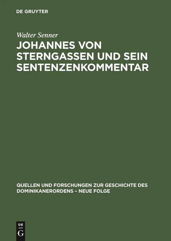Studie/Text (Parts 1&2) (Quellen und Forschungen zur Geschichte des Dominikanerordens) - Image 1