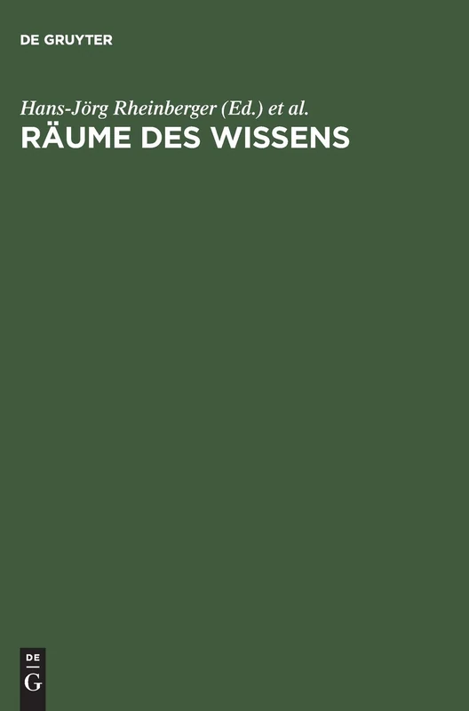 Raeume DES Wissens Repraesentation Codierung Spur