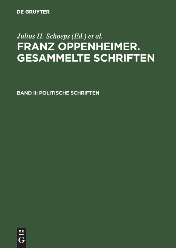 Gesammelte Schriften. Schriften Zur Demokratie Und Sozialen Marktwirtschaft V 2: Erster Teil: Die Utopie Des Liberalen Sozialismus. Zweiter Teil: Staat, Nationalismus Und Demokratie
