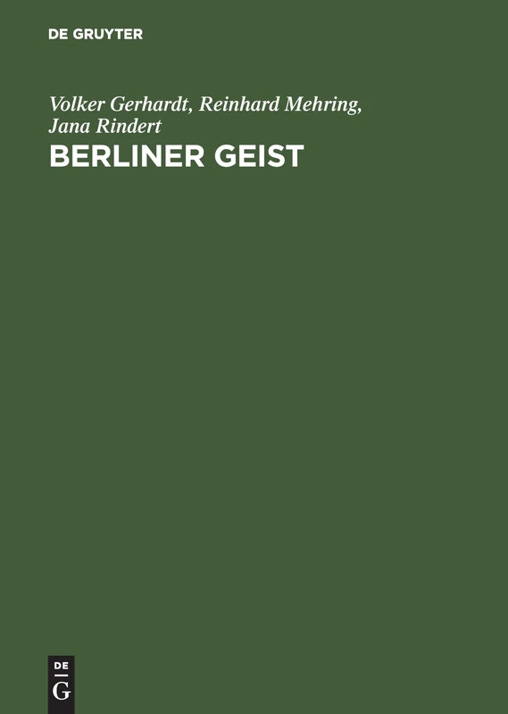 Mitteilung Und Taetigsein: Eine Geschichte Der Berliner Universitätsphilosophie Bis 1946 - Image 1