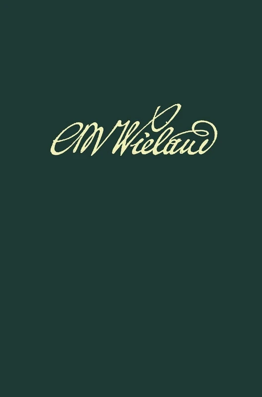 Wielands Briefwechsel, Band 13.1: Juli 1795 - Juni 1797. Text