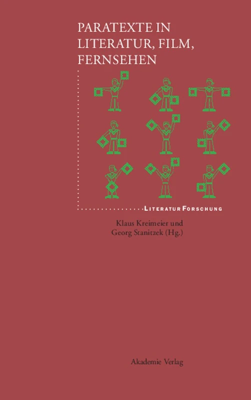 Paratexte in Literatur, Film, Fernsehen (Literaturforschung)