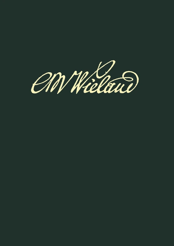 Wielands Briefwechsel, Band 18.2: Briefe Oktober 1809 - Januar 1813. Anmerkungen