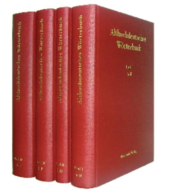 De Gruyter Althochdeutsches Woerterbuch Band IV: G-J Reprint