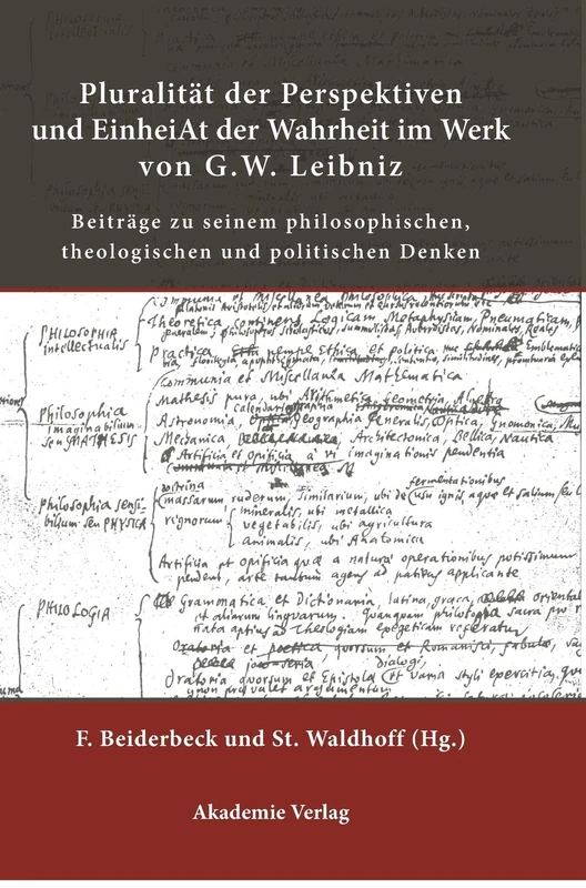Pluralität Der Perspektiven Und Einheit Der Wahrheit Im Werk Von G. W. Leibniz: Beiträge Zu Seinem Philosophischen, Theologischen Und Politischen Denken