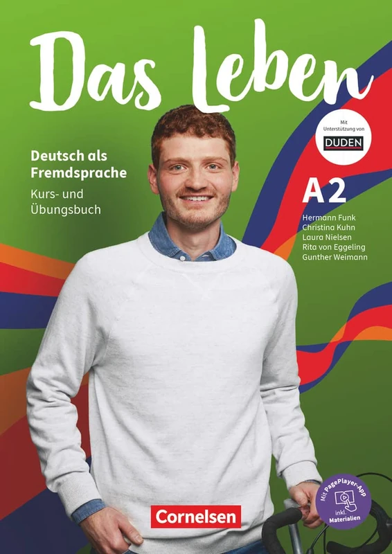 Das Leben: Kurs- und Ubungsbuch A2 inkl. Audios, Videos, Texten und Ubunge - Image 1