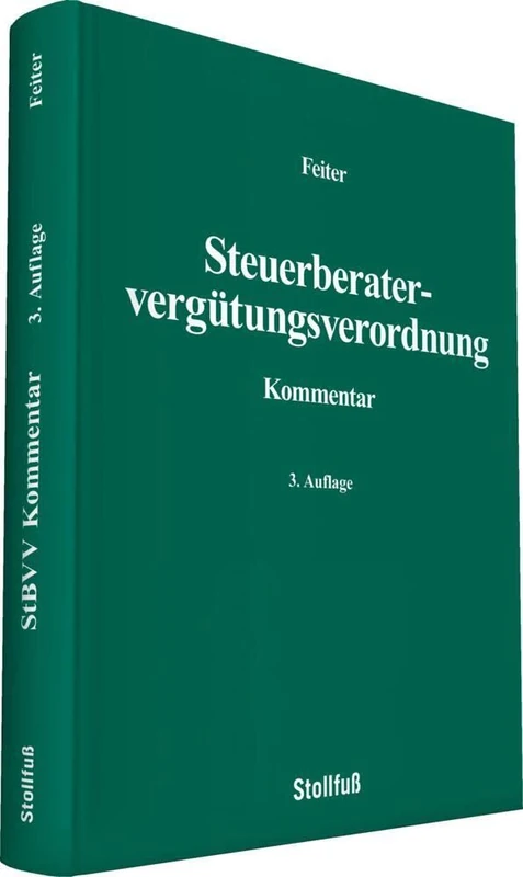 Steuerberatervergütungsverordnung Kommentar