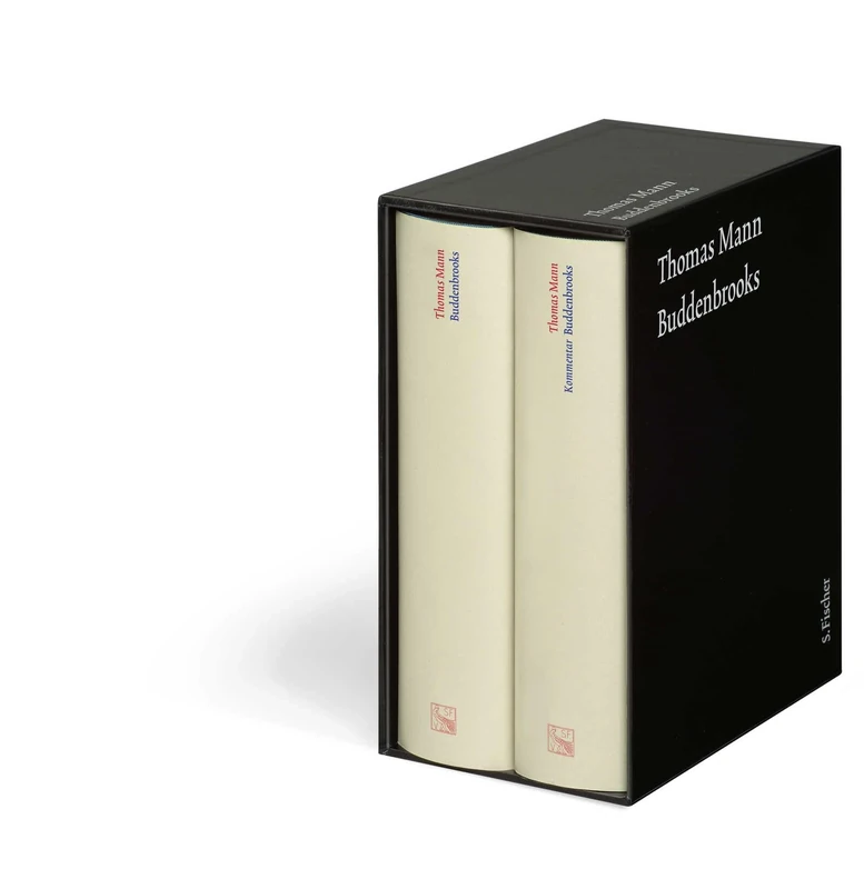 Buddenbrooks. Große kommentierte Frankfurter Ausgabe: Textband / Kommentarband
