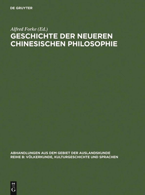 De Gruyter - Geschichte Der Neueren Chinesischen Philosophie 46