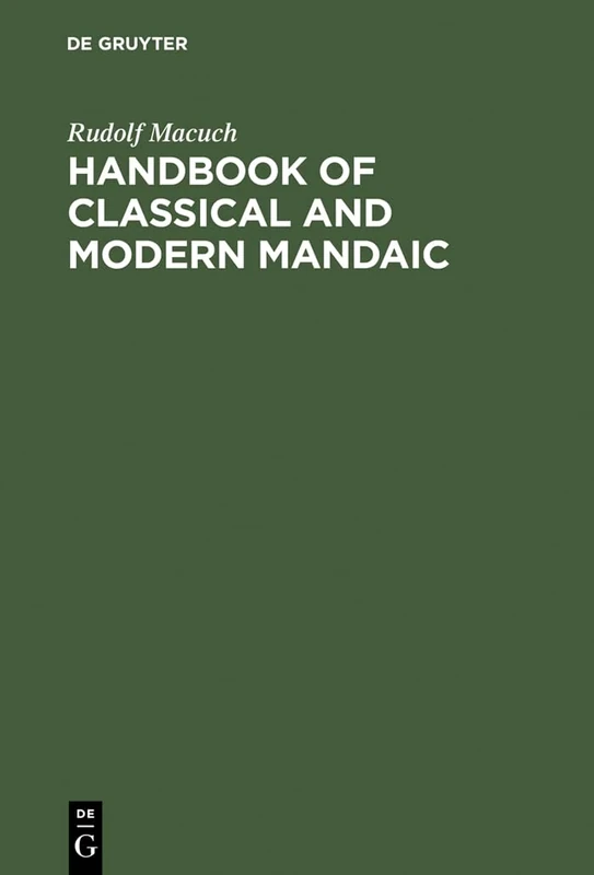 Handbook of Classical and Modern Mandaic - Image 1