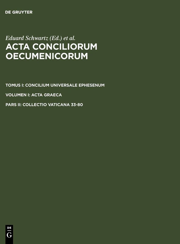 Collectio Vaticana 33-80