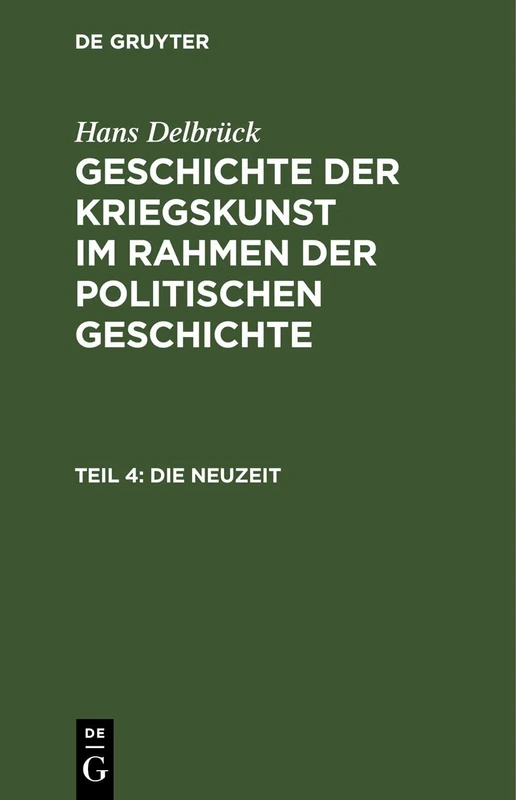 Die Neuzeit: Vom Kriegswesen Der Renaissance Bis Zu Napoleon - Image 1
