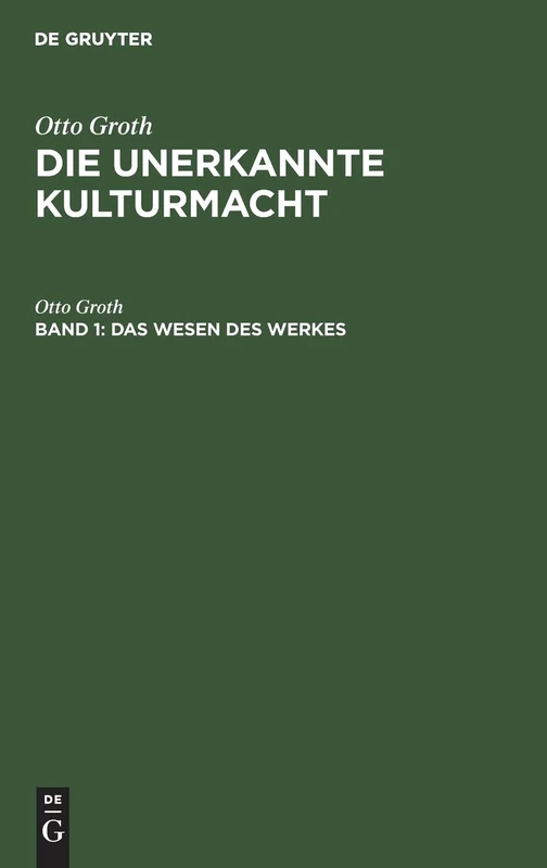 Das Wesen des Werkes
