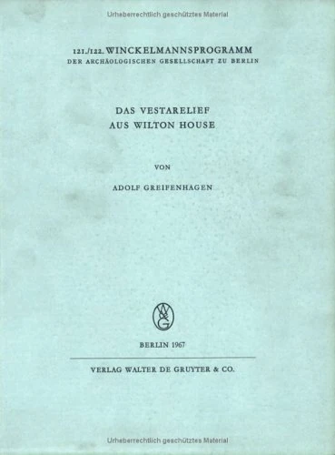 Das Vestarelief aus Wilton House (Winckelmannsprogramm der Archäologischen Gesellschaft zu Berlin, 121/122) - Image 1