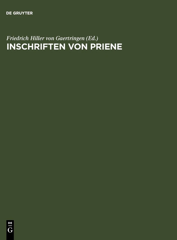 Inschriften von Priene
