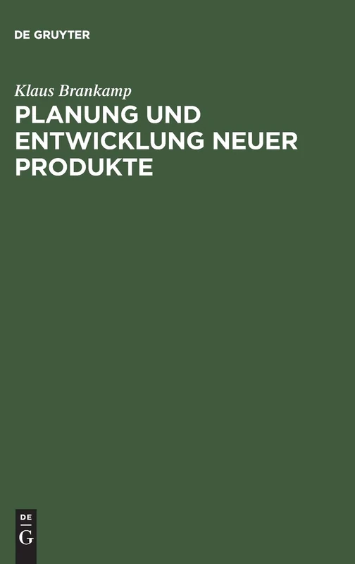 Planung und Entwicklung neuer Produkte