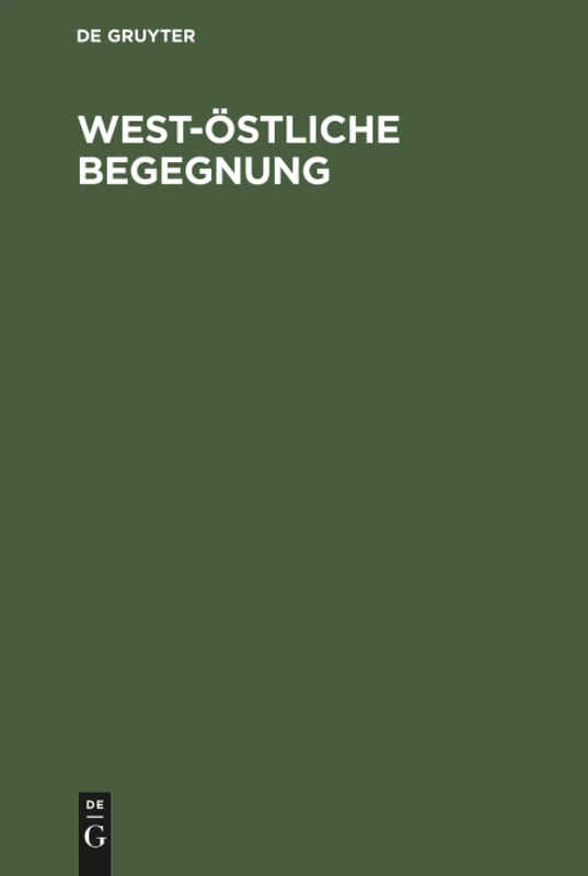 West-Östliche Begegnung: Japans Kultur Und Tradition