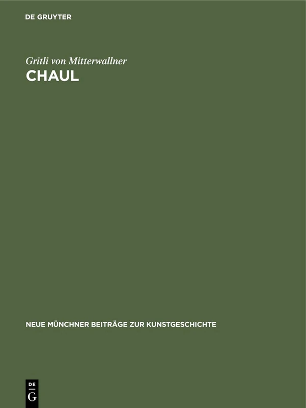 Chaul: Eine Unerforschte Stadt an Der Westküste Indiens (Wehr-, Sakral- Und Profanarchitektur): 6 (Neue Münchner Beiträge Zur Kunstgeschichte) - Image 1