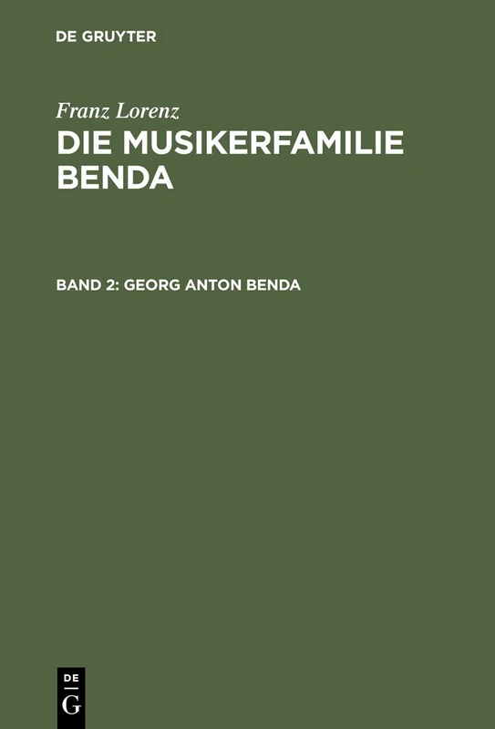 Georg Anton Benda: 2